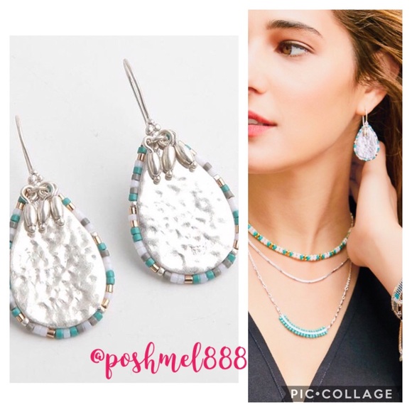 Stella & Dot Jewelry - :: Stella Dot Silver Frieze Earrings